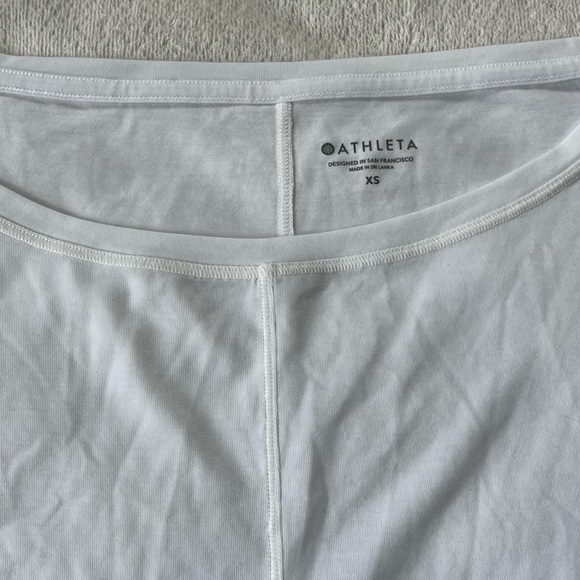 Athleta White Long Sleeve - Picture 2 of 2